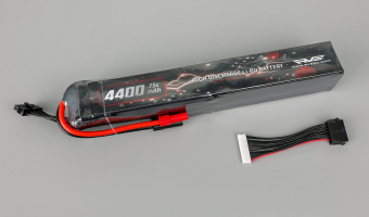 RVE MK20008 12S 4400mah  44.4V 75C  LI-PO BATTERY