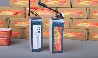 RVE 22.2V 6000MAH 50C Li-po Battery MK20002