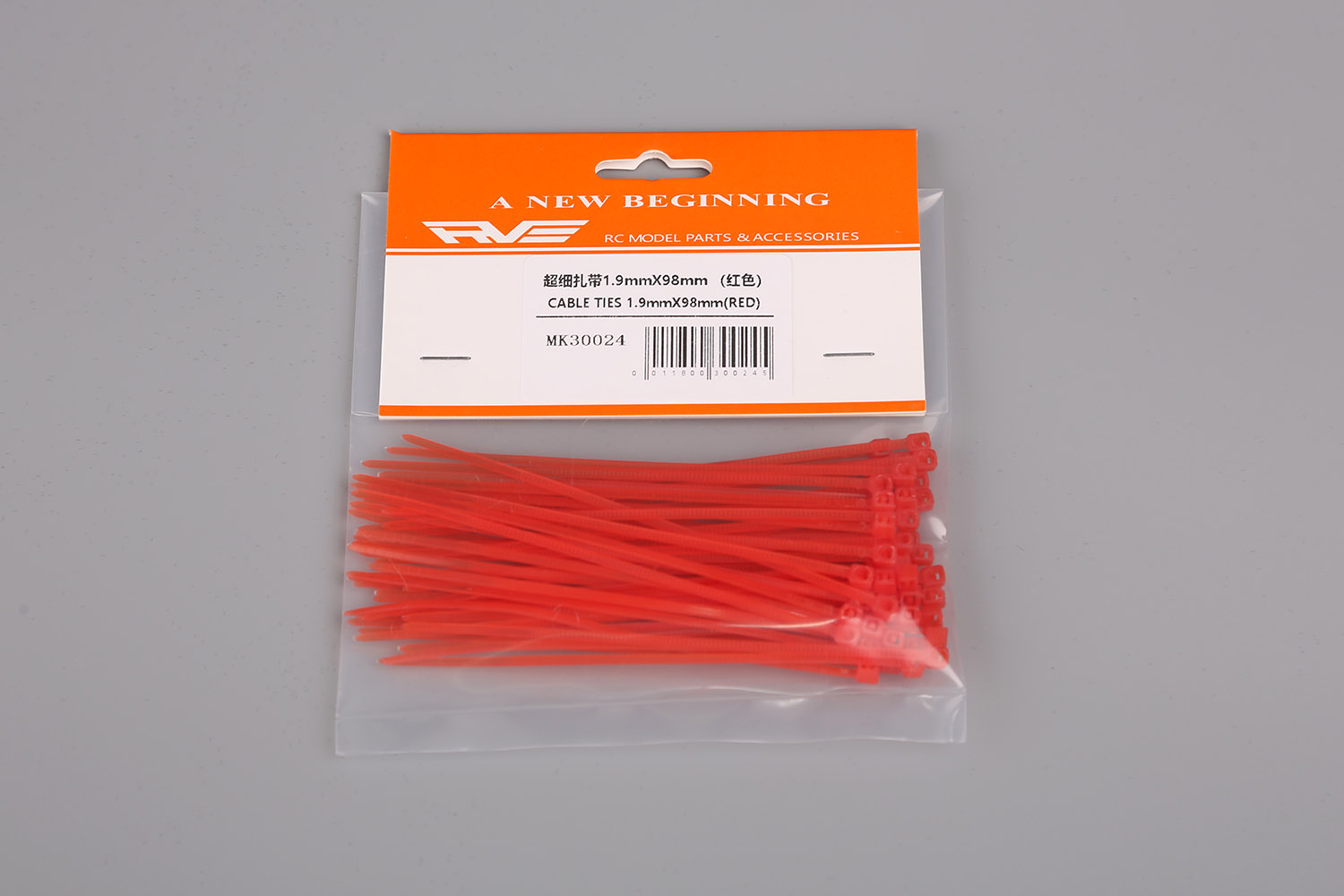 CABLE TIES 1.9mmX98mm (RED) MK30024(图1)