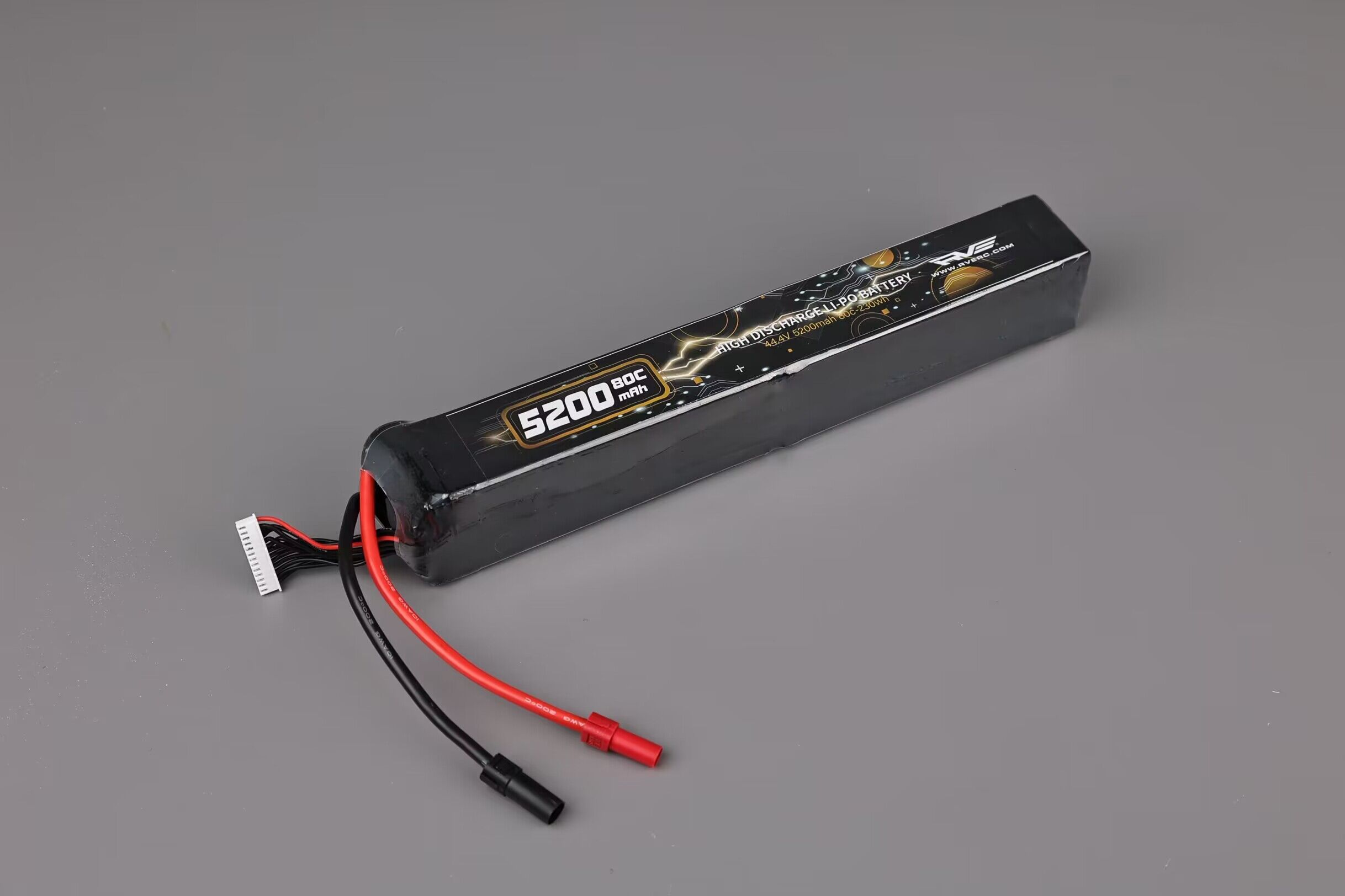 RVE 12S 5200mah 44.4V 80C LI-PO BATTERY (图2)