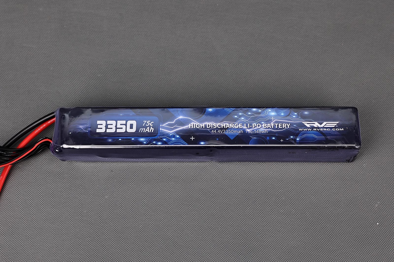 RVE 12S 3350mah  44.4V 75CLI-PO BATTERY(图3)